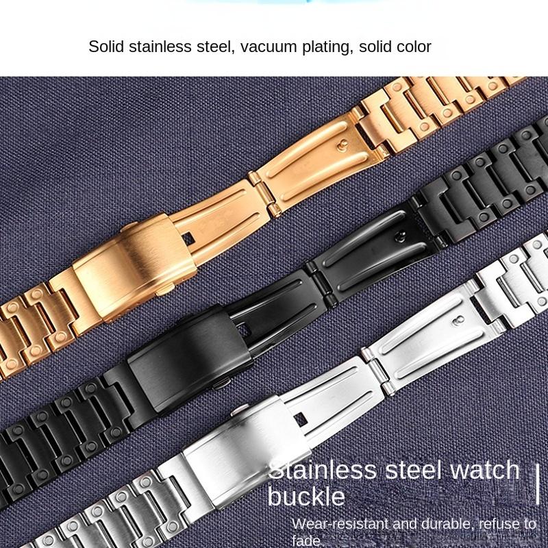 Нержавеющая сталь ремешок для часов 16 мм Для casio GG-SHOCK 3229 GM-5600 Маленький квадратный ремешок для часов цельнометаллический стальной браслет С инструментами