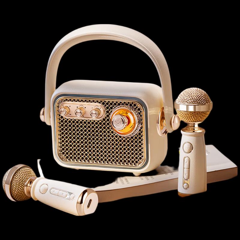 Портативная Bluetooth-колонка Elvis Radio M1K K-Song (Китайская версия)