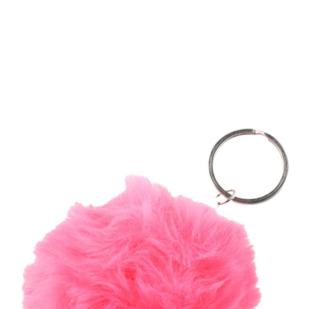Trendy Fluffy Fur Fur Ball Jewelry Bag Pendant Key Ring Fashion Accessories Key Chain Keychains