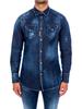 DSQUARED2 unique men's shirt made IN Italy-40%%% - Size: IT52