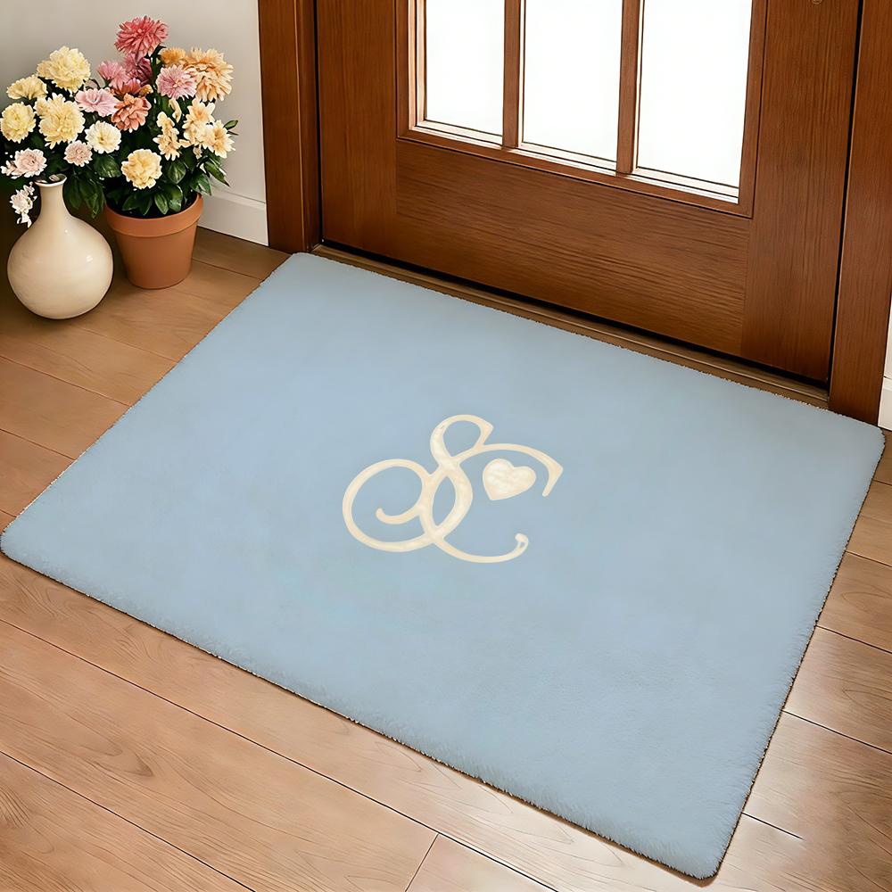 S-Sabrina Carpenter Floor Mat Cozy Flannel Soft Thick Non-Slip Mat For Living Room Bedroom Kitchen Decor Rugs