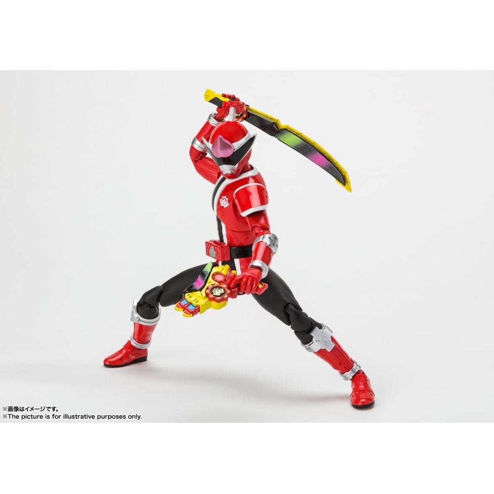 SHFiguarts Bustaro Sentai Don Brothers Don Momotaro примерно 145 мм, окрашенная подвижная фигурка из АБС и ПВХ