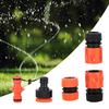 5pcs G1 2  ABS Hose Connector Garden Irrigation Watering Tube Joint for PVC Water Pipe