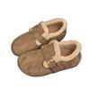 Платформа маффина Birkenstocks носить новые осенние и зимние бархатные теплые снегоступы хлопковые туфли