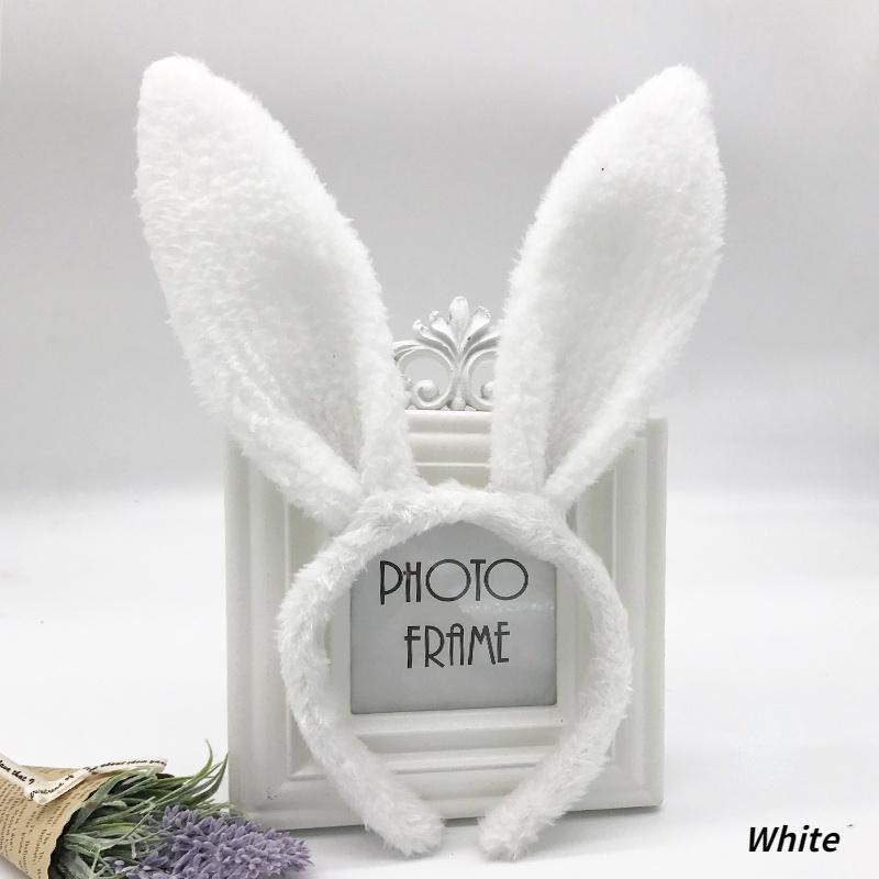 Милая пасхальная повязка на голову с ушками кролика для взрослых и детей, счастливый кролик, украшения для пасхальной вечеринки, сувениры для пасхальной вечеринки для детей, подарки