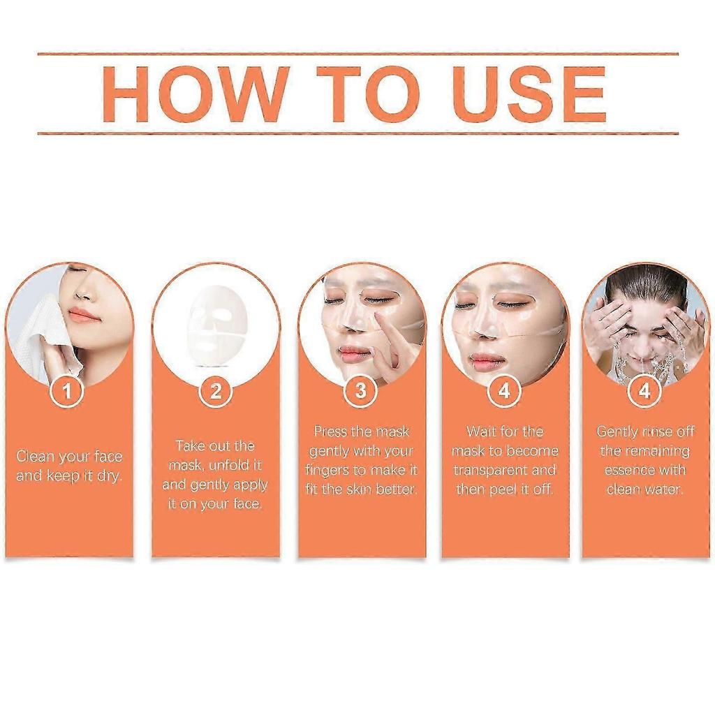 Revitalizing Collagen Deep Moisturizing Peel-Off Mask Hydrates, Brightens & Firms Skin | Easy Application for Radiant, Youthful Glow