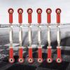 6 pcs 81mm   Aluminum Servo Links Tie Rod Set for RC Car Accessories