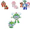 Korean Tv Animation's Robocar Poli Ambe Roy Helly Robot Transformer Set For Kids Educational Gifts