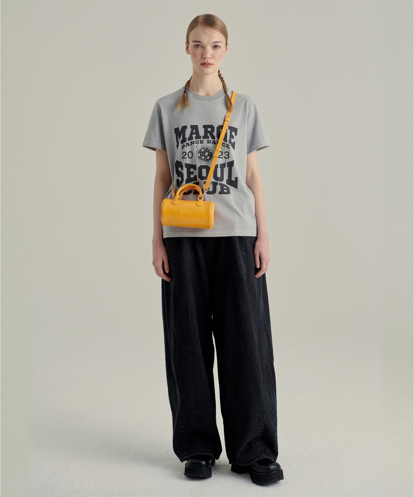 Margesherwood Log Bag - Apricot Crinkle