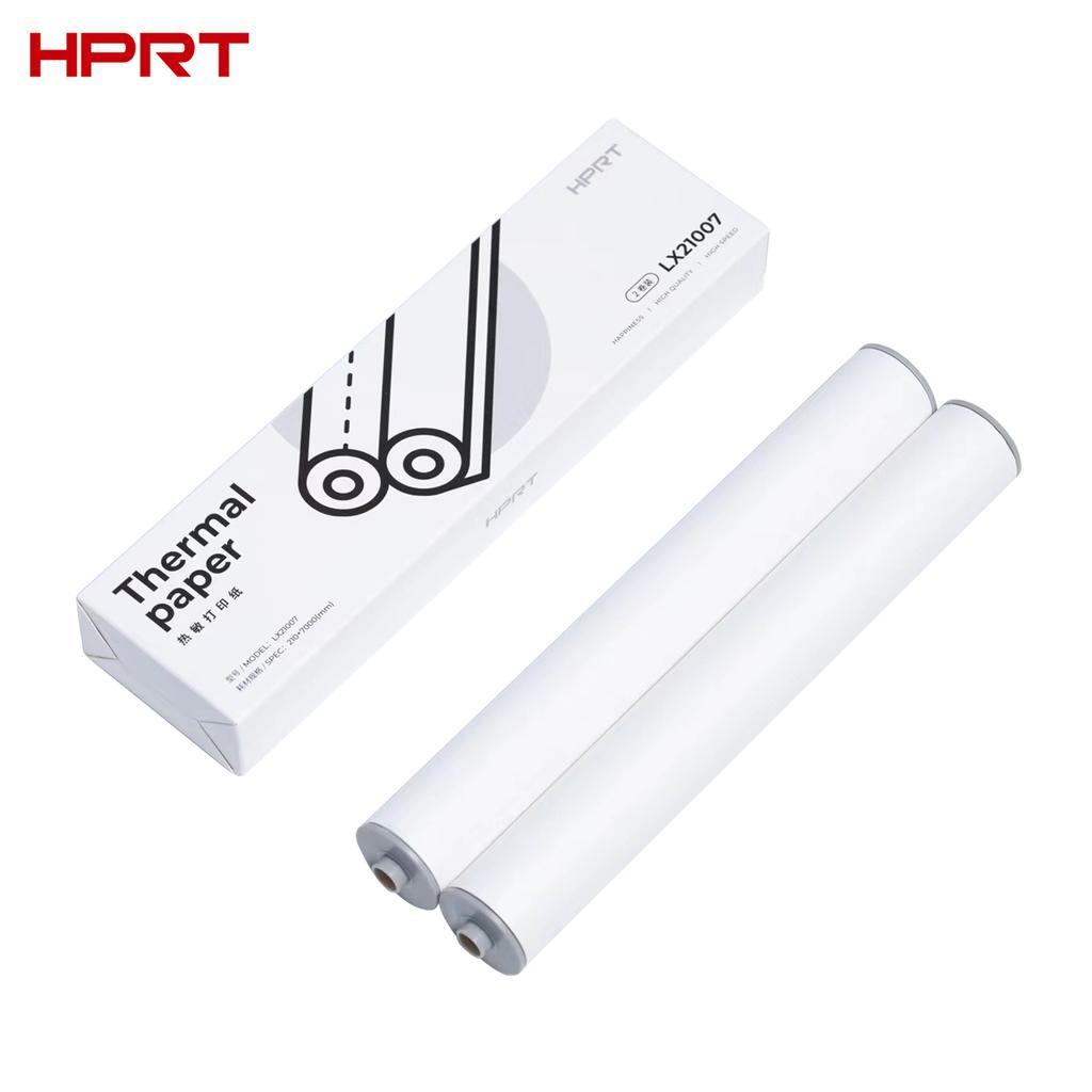 HPRT MT810, 2 шт., рулон термобумаги формата А4 для термопринтера MT810, без BPA, 10 изображений, долговечный