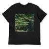 Claude Monet - Water-Lilies T-Shirt Hippie Clothes Vintage Anime Shirt Vintage Customs Design Your Own Plus Size Men Clothing