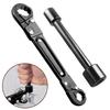 Double Headed Pipe Wrench Double Headed Tire Socket Wrench Water Pipe Repair Set Sleeve Spanner Hand Tools Remove Fix Screw Nut