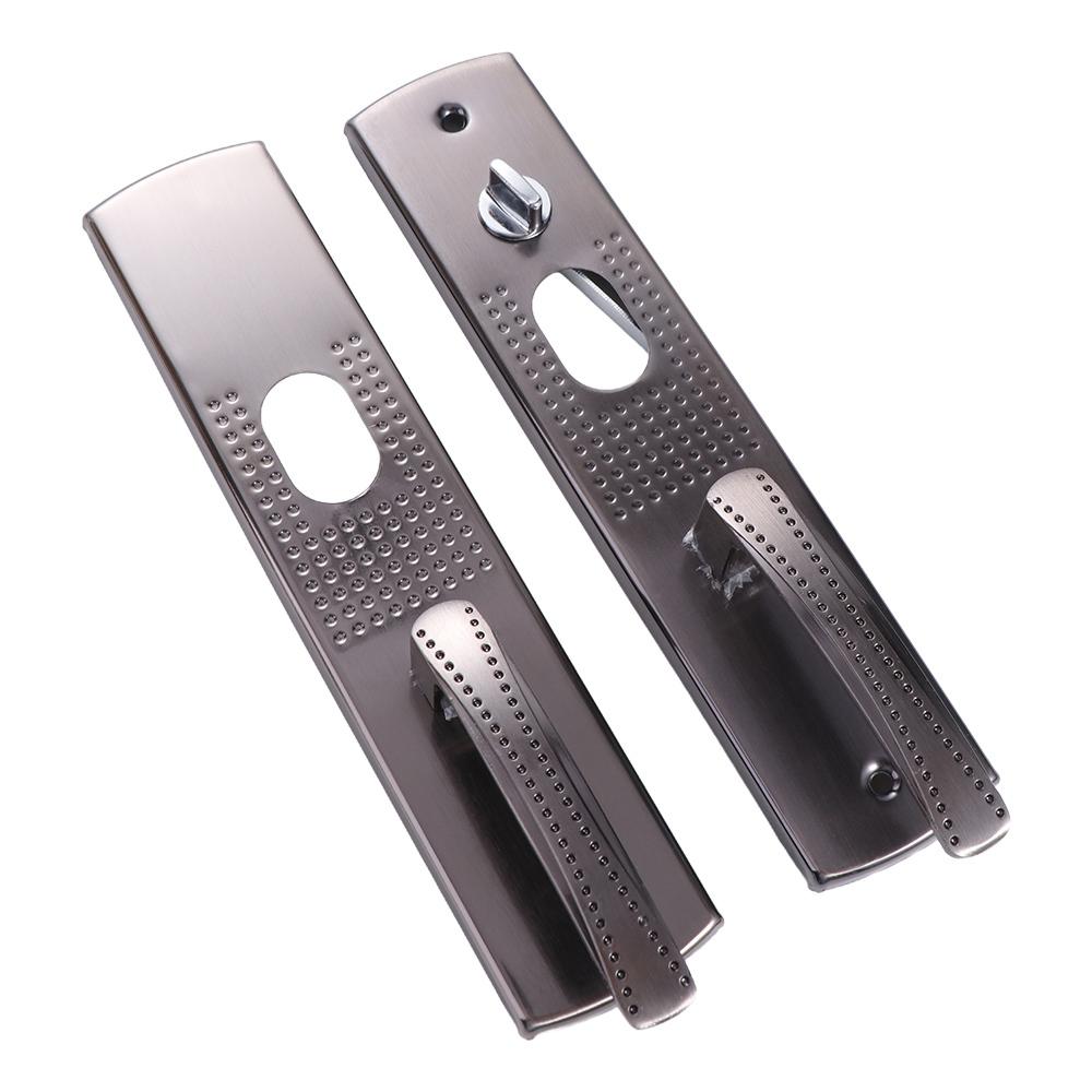 Aluminium Zinc Zinc Alloy Security Door Handle Universal Door Lock Household Hardware Panel Handle Home