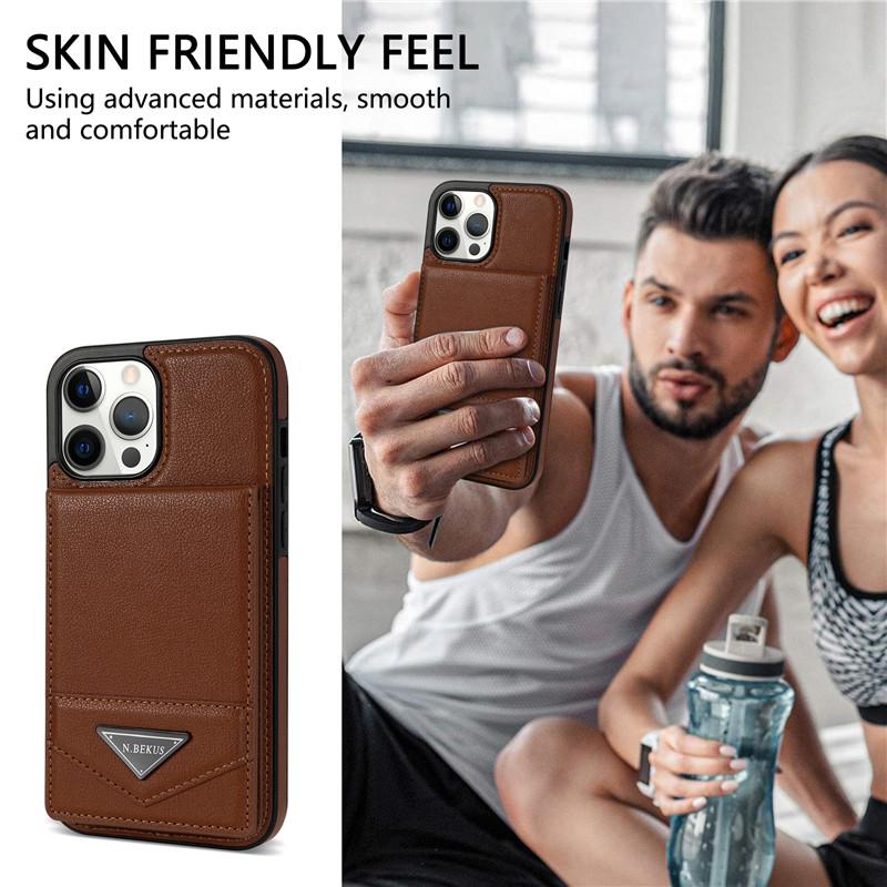 Кожаный чехол-кошелек для телефона с картой для iPhone 14 13 Pro 12 11 XS Max XR X SE 2022 8 7 Plus для Samsung Galaxy S23 Ultra S22 S21 A54 A14 откидная крышка-подставка