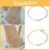 Wholesale French Style Luxury Titanium Steel Anklet Trendy And Minimalist Foot Accessories