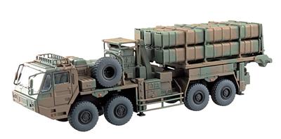Aoshima Bunka Kyozaisha Военная модель набора Наземные силы Тип 12 Управляемая ракета Пластиковая модель 1/72 № 18 Самооборона Поверхность-корабль
