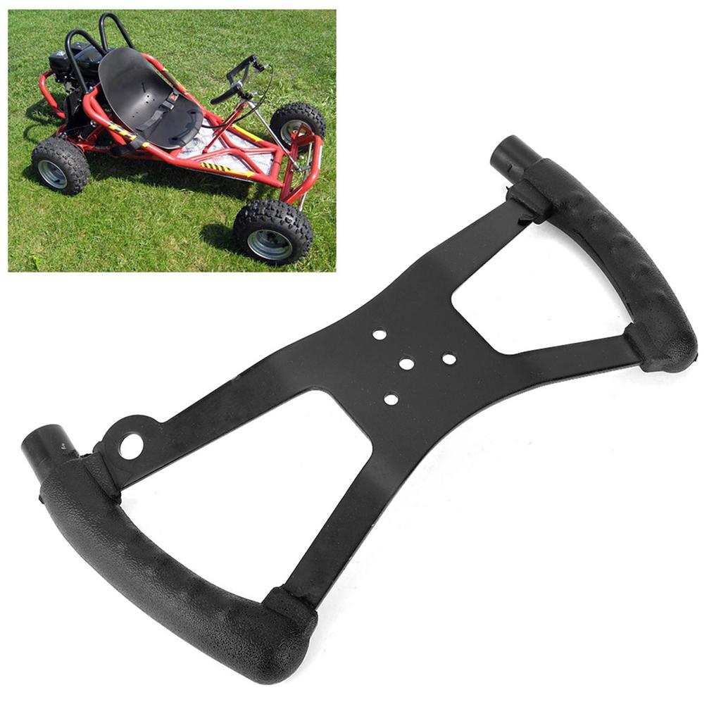 H-образный руль черного цвета для гоночного картинга Go Cart Auto Modification Accessories
