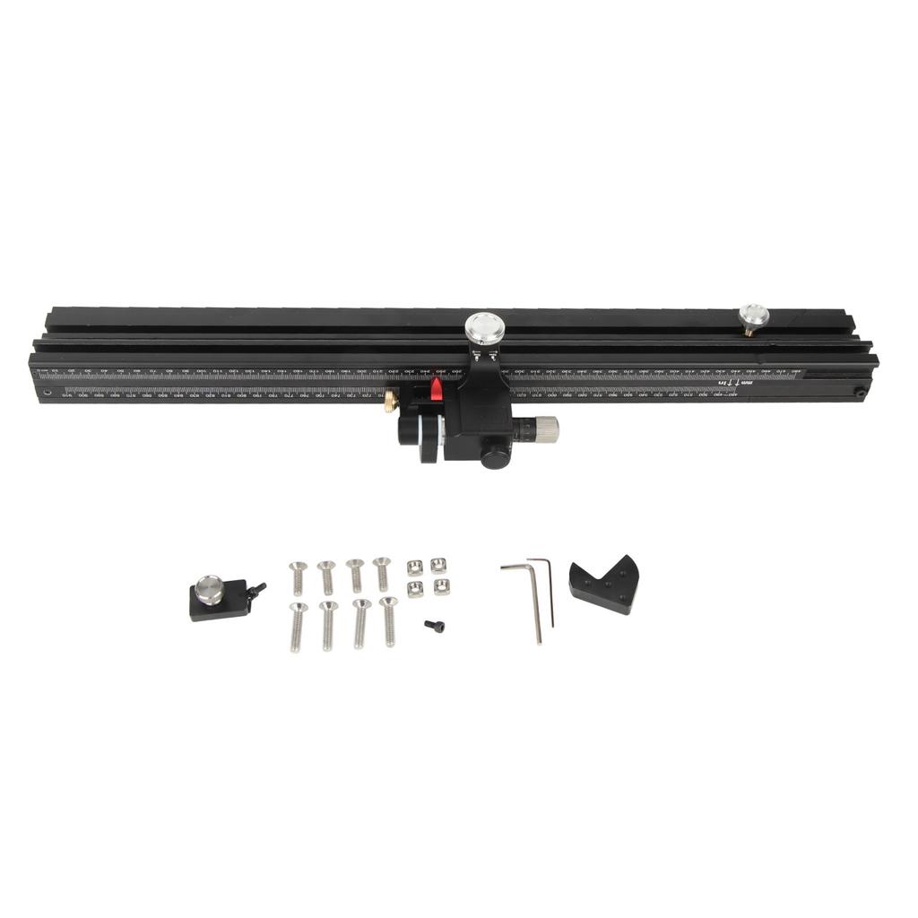 Удлинитель упора из алюминиевого сплава для деревообрабатывающего стола, система угловых упоров