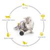 Tumbler Swing Cat Toy Smart Interactive Balance Car Chasing Toy Self Rotating Ball Pets Playing Animals Kitten Accessories
