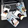 Мультяшный P-Пингвин Мягкий Чехол для Телефона iPhone 15 16 17 Pro Max 17Air 16E 14 Plus 13 12 Mini Ударопрочный Задний Корпус