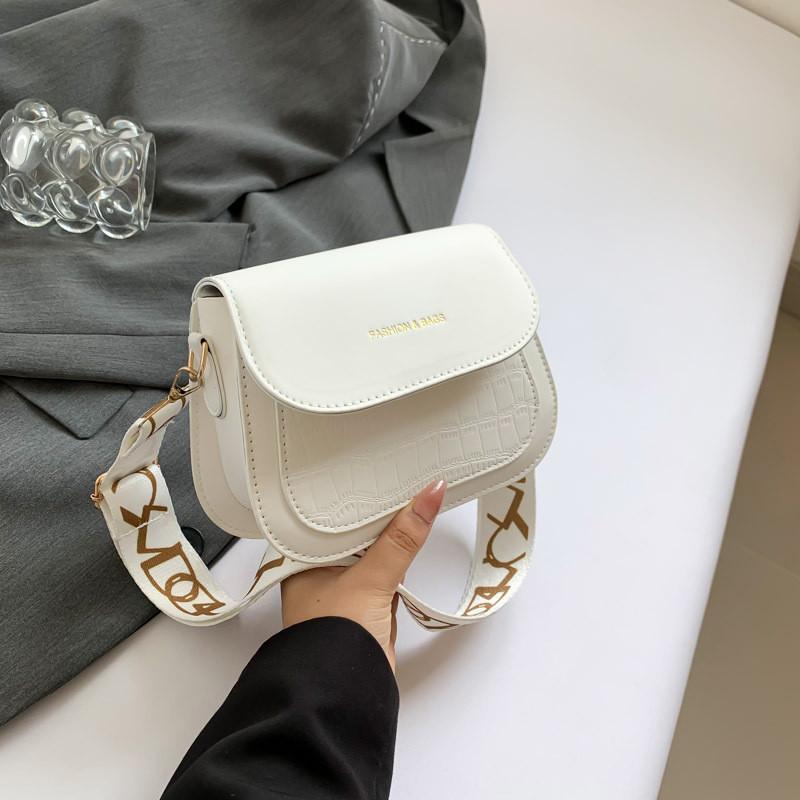 Summer Fashion 2024 Pu Leather Square Bag Stylish Vintage Crossbody For Women