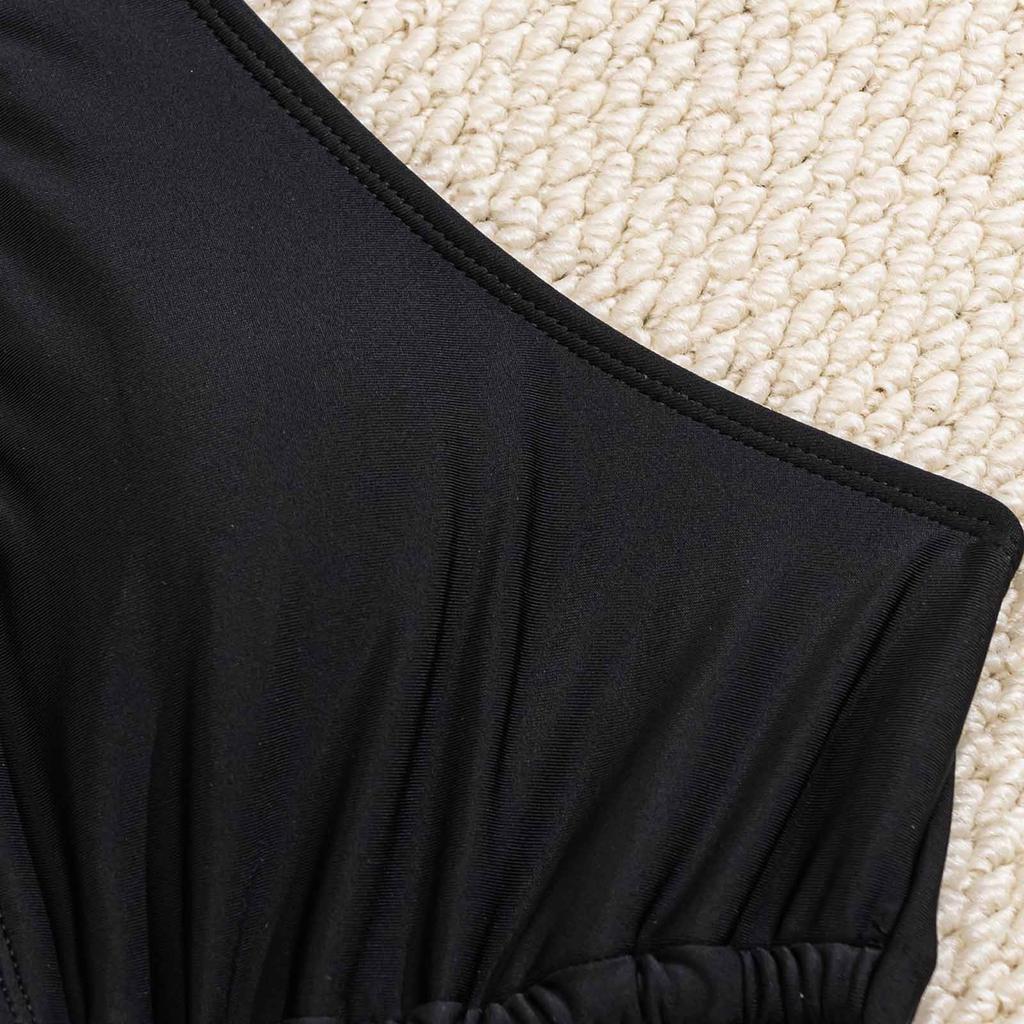 Женский сетчатый монокини с пайетками без бретелей, сексуальный облегающий купальник, пляжный купальник