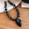 Bohemian Style Beaded Necklace Beads Pendant Jewelry New Women Jewelry Accessory  Summer Beach