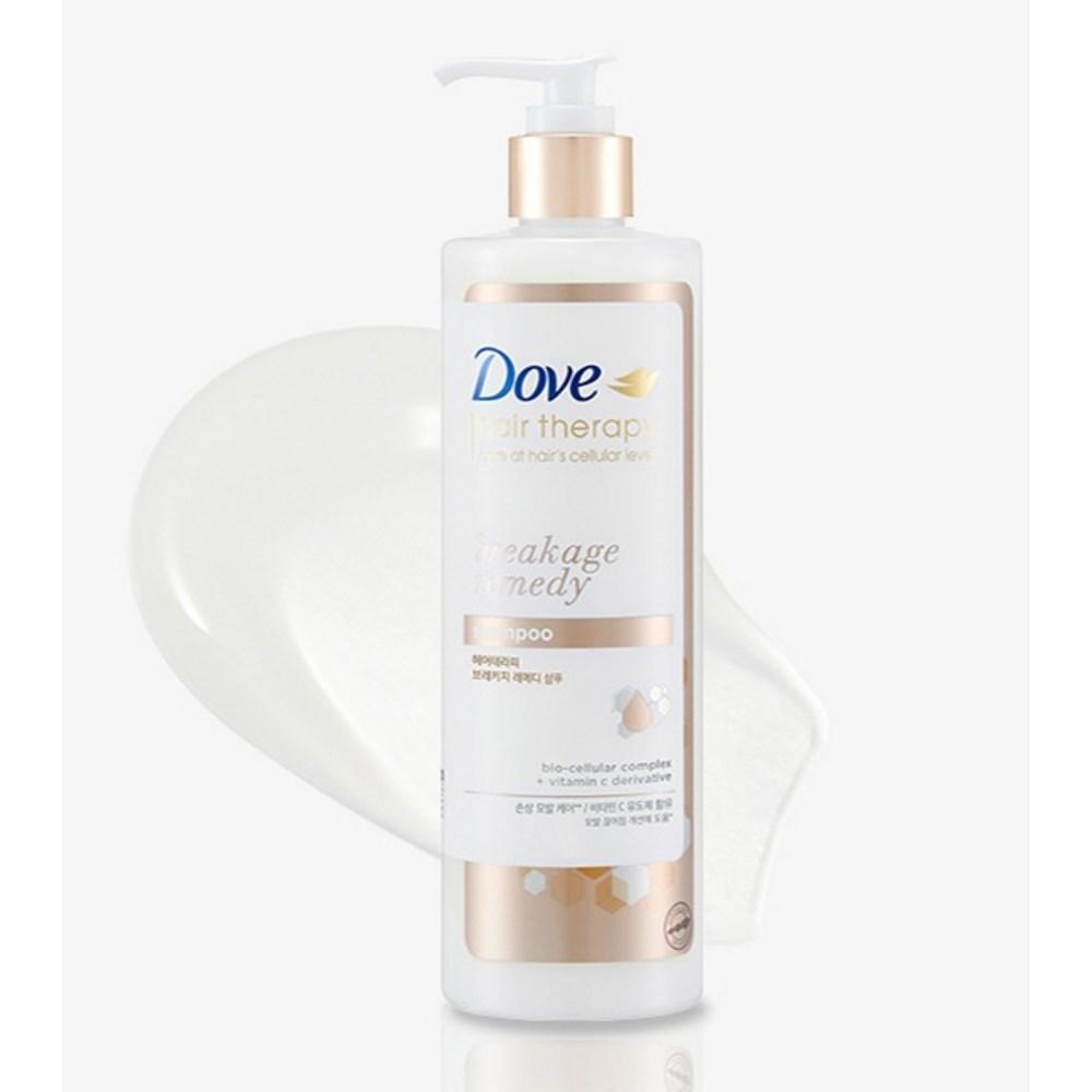 Шампунь Dove Hair Therapy Breakage Remedy с зеленым древесным ароматом, 380 мл, 1 шт.