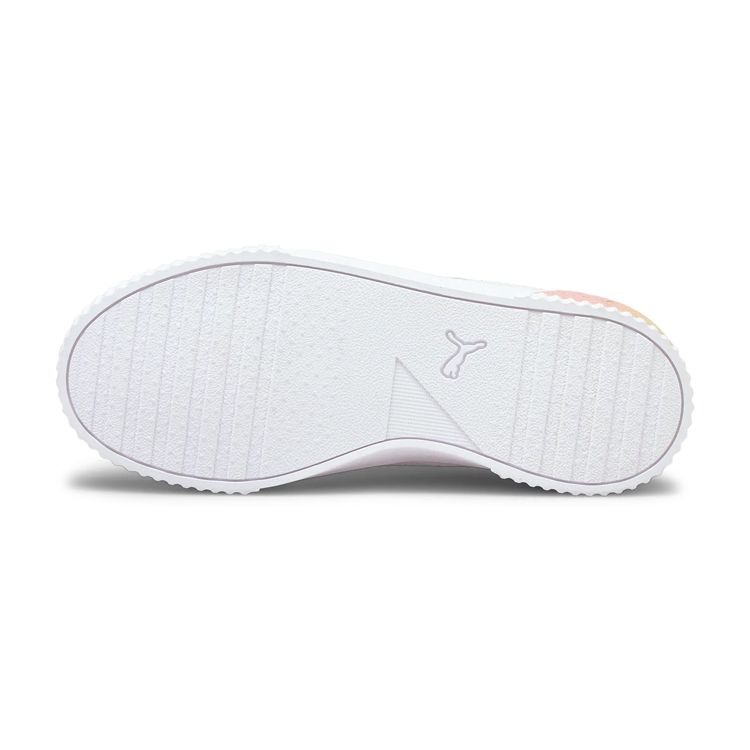 Puma Carina Sports Низкие детские кроссовки Детские кроссовки Белый Желтый 368765-01
