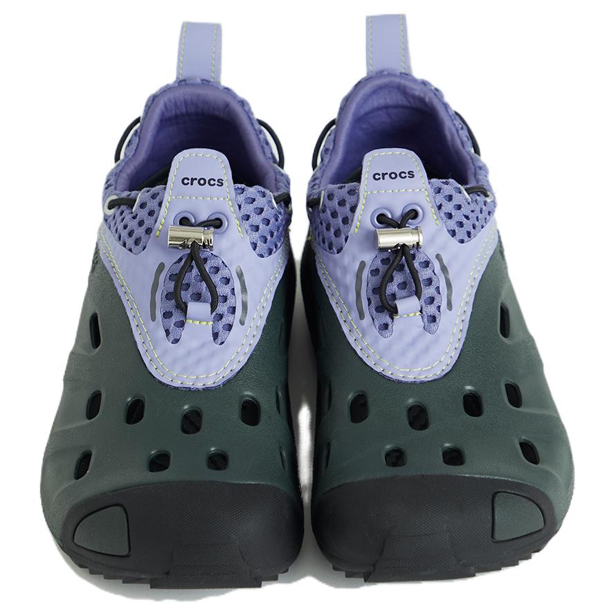Marmot X Crocs Round-toe Comfortable Hole Shoes Unisex Purple Green