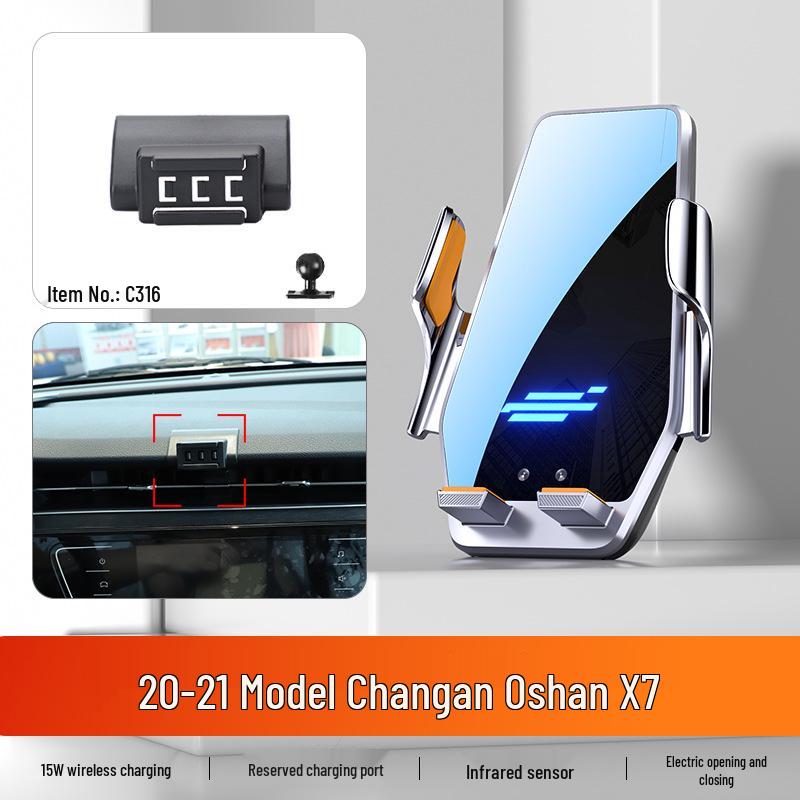 Держатель для телефона в автомобиль Changan Oshan X5 X7 PLUS Z6 - Противоударное крепление для навигации