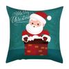 Christmas Themed Pillowcases Car Accessories Office Santa Claus Living Room Sofa Home Pillowcases