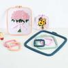 Household DIY Square Stretch Tool Cross Stitch Ring Embroidery Hoops Cross Stitch Loop