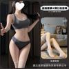 Night cat sexy yoga sexy underwear top shorts fitness vest tight sports underwear temptation free set