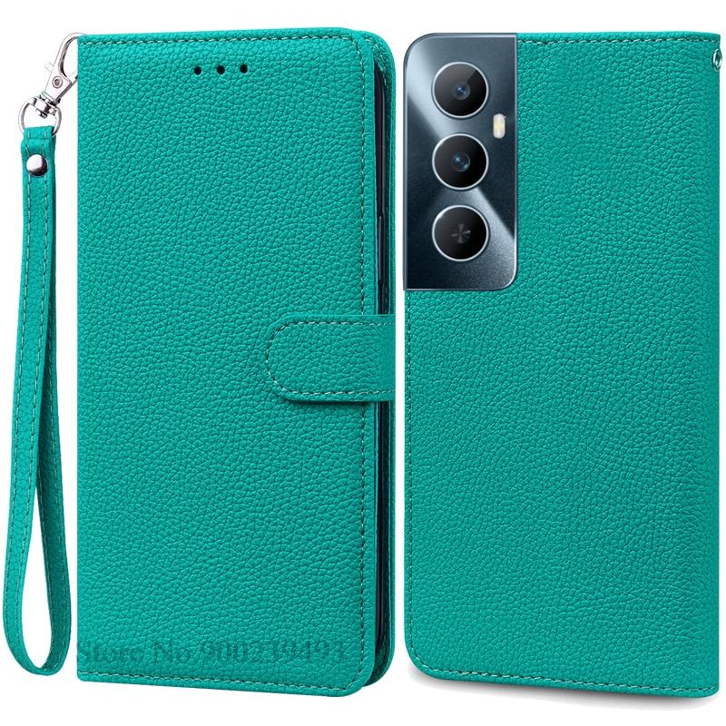 Для Realme C65 Чехол Кожаный Кошелек Книжка Чехол для Телефона Для Realme C65 4G Coque Fundas Для Oppo Realme C65 Чехол для Телефона