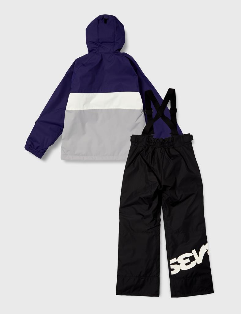 Ocean Pacific SevenTwo 143131 Adjustable Snowwear Set and NV 140 Boys' (Top Bottoms)