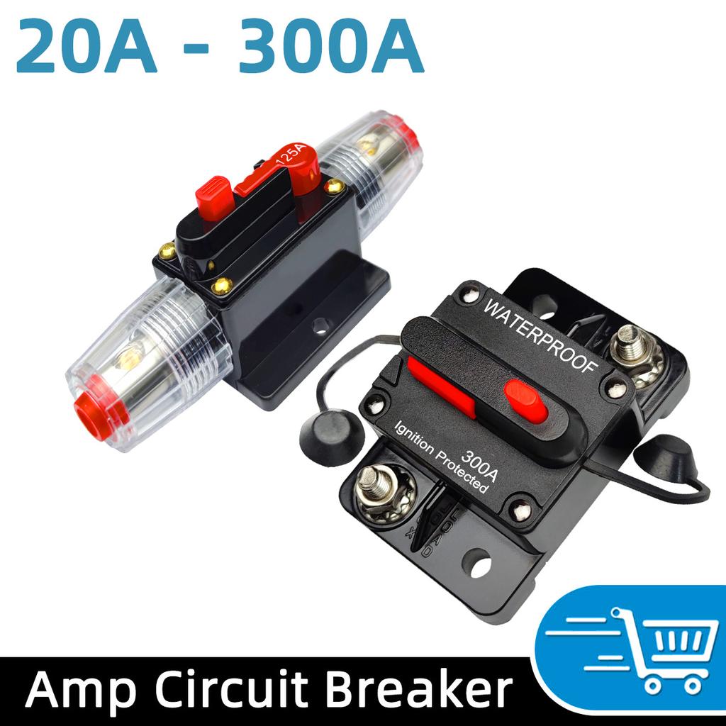 30A-300A Circuit Breaker Is Suitable For Marine Towing Vehicles With 12V-48V DC Reset Waterproof Function Circuit Breaker Fuses4