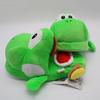 Качественные плюшевые тапочки для взрослых Nintendo Super Mario Brothers Yoshi Зеленого цвета