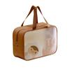Portable Transparent Wash Bag Frosted Travel Makeup Case Large Capacity Cosmetic Bag  Bathing
