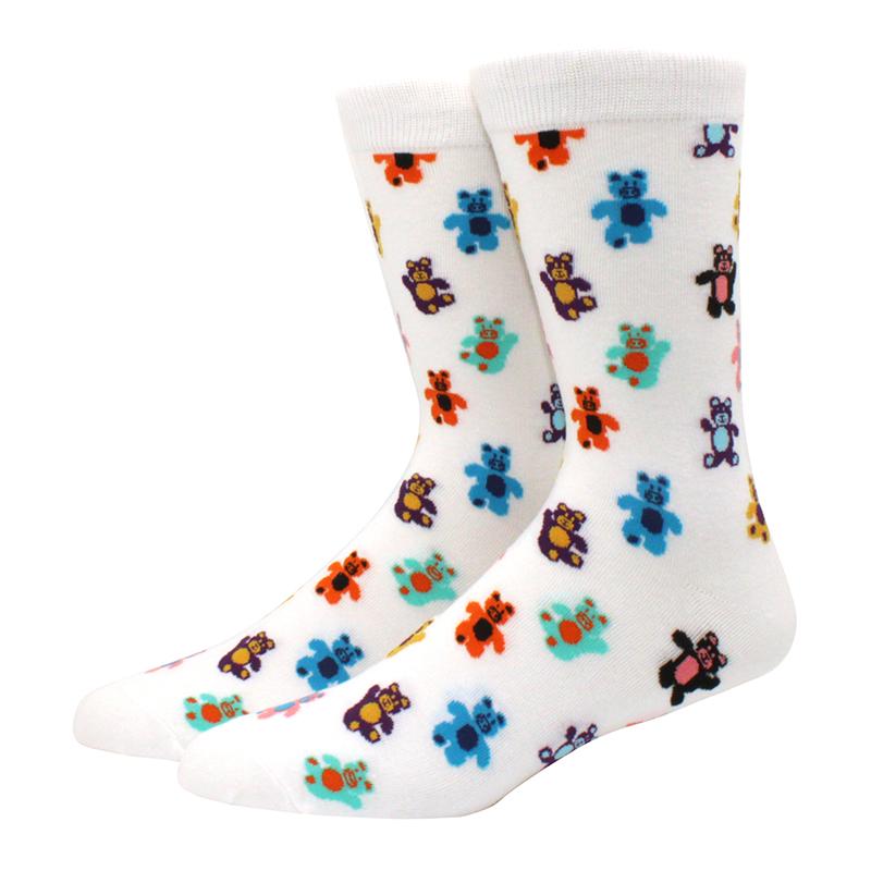 Мужские носки хлопковые забавные носки для мужчины женщины новинка повседневная одежда цветные носки до щиколотки для счастливой свадьбы аксессуары подарок