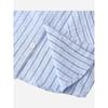 Kids Stripes Short-Sleeved Shirt Summer Boys' Shirt K-style V Neck Fashion Children's Clothing Baby Boy Casual Tops