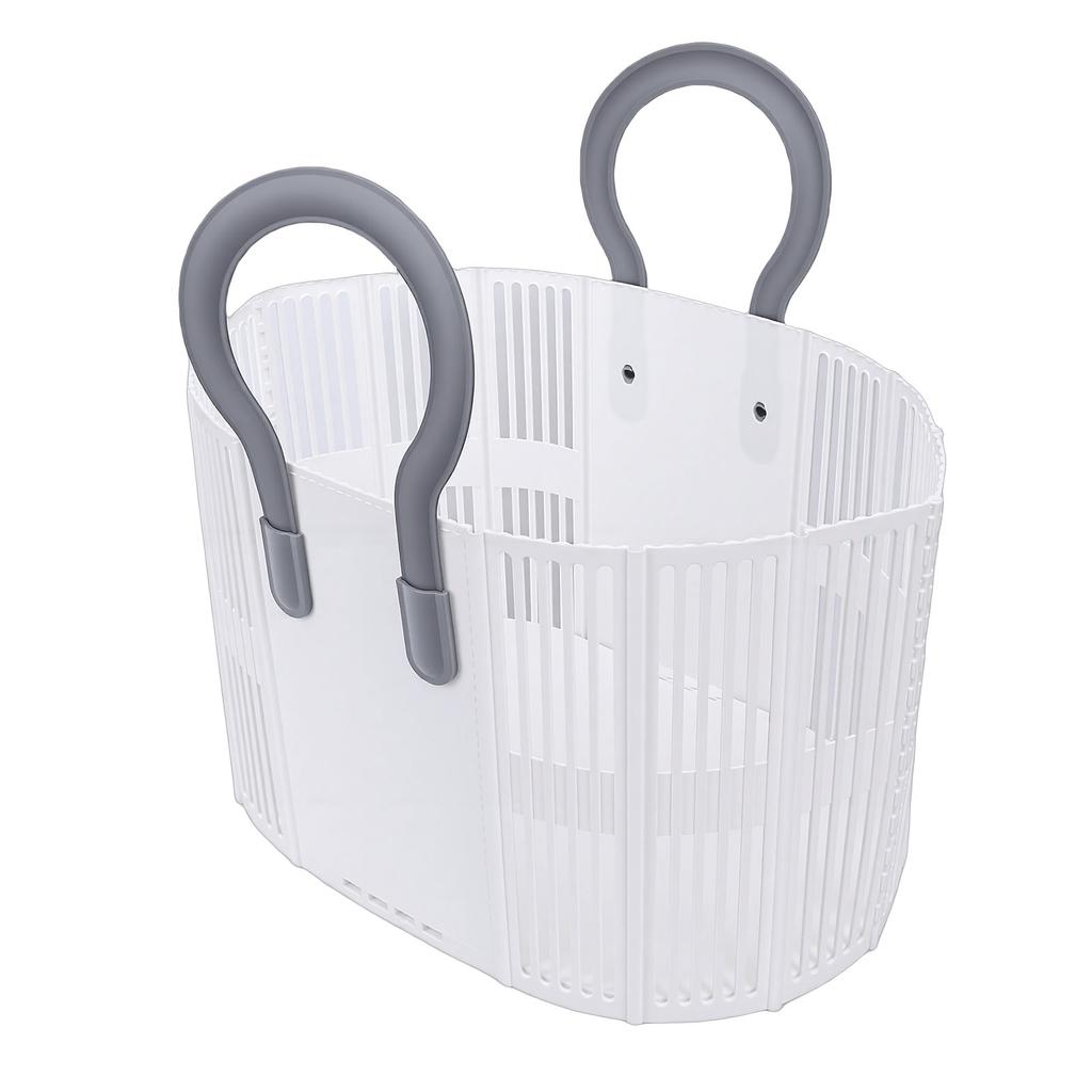 Foldable Laundry Basket Large Capacity Clothes Hamper with Handles Hollow Multipurpose Storage   for Bathroom Laundry Room Home