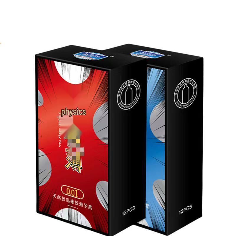 Saint Laurent Hyaluronic Acid Ice & Fire Large Particle Condoms - 12 Pack