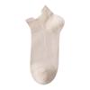 Women's Thin All-cotton Short Socks, Girls' Summer Heels Won't Fall Off, Anti-odor Pure Cotton Boat Socks, Women's Summer
