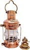 Maritime Nautical Ship Lantern 14" Brass & Copper Anchor Oil Lamp, Boat Light