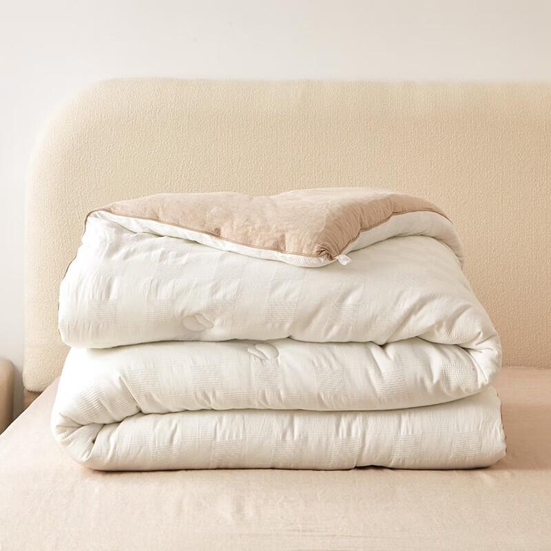 Dohia Хлопковое вафельное жаккардовое одеяло класса А с 35% соевого волокна