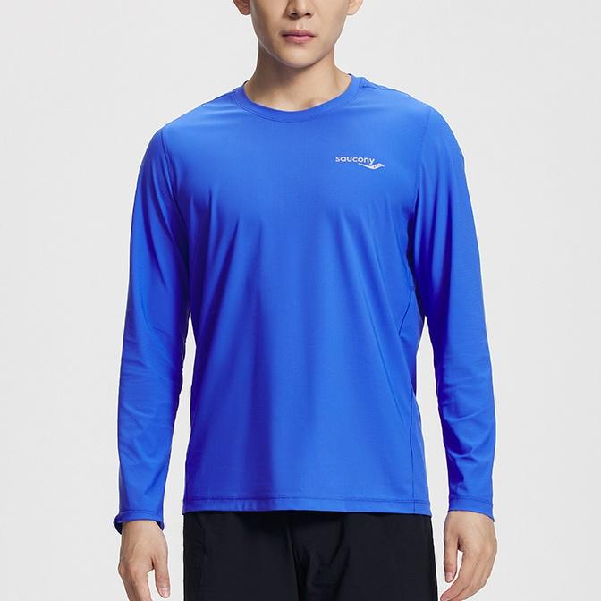 Saucony T Shirt Men's Bright Blue SC2230118A-BL02