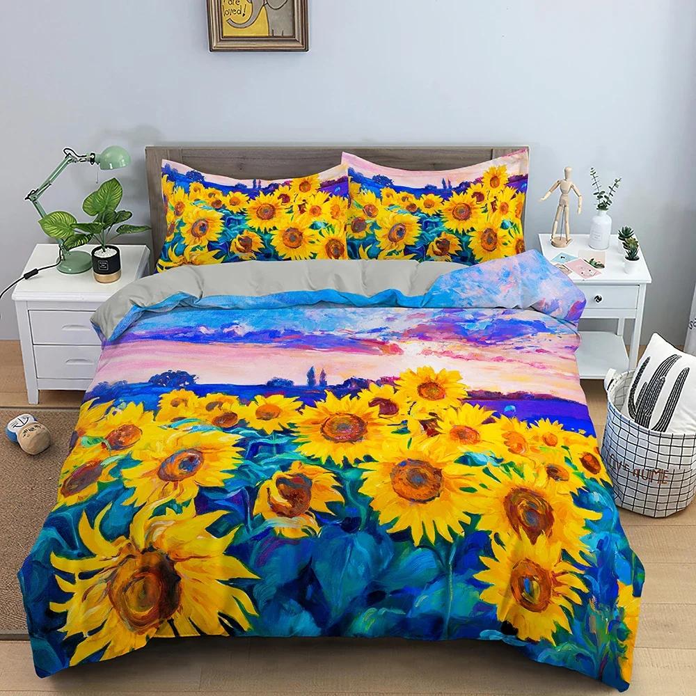 Морская звезда Раковина Пляжный узор Удобный пододеяльник Наволочка Постельный комплект Украшение детской спальни Домашний текстиль