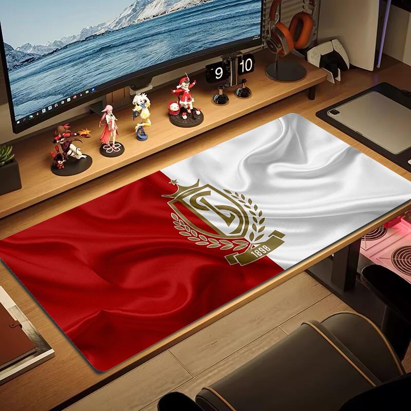 Стандартная подставка для мыши De Lige Большая игровая подкладка для стола Нескользящая для ноутбука, планшета, большая коврик для мыши XXL, мини-ПК, коврик для игры с заблокированным краем