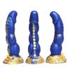 Силиконовый дилдо «Животная фантазия» - Реалистичный пенис псового/кошачьего типа, анальная пробка для мужчин, BDSM анальный тренажер с расширенным основанием, взрослая новинка